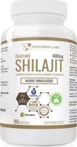 Progress Labs PROGRESS LABS Ekstrakt Shilajit 400mg 90caps MUMIO 1