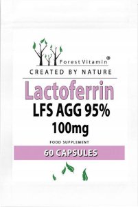 FOREST Vitamin FOREST VITAMIN Lactoferrin LFS AGG 95% 100mg 60caps 1