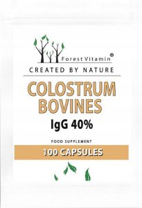 FOREST Vitamin FOREST VITAMIN Colostrum Bovines IgG 40% 100caps 1