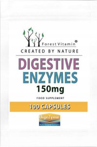 FOREST Vitamin FOREST VITAMIN Digestive Enzymes 150mg 100caps 1