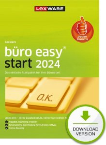 Program Lexware Lexware büro easy start 2024 Księgowość 1 x licencja 1 lat(a) 1