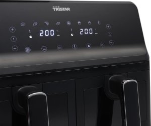 Frytkownica beztłuszczowa Tristar Tristar | Double Basket Airfryer | FR-9040 | Power 2700 W | Capacity 8 L | Black 11