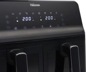 Frytkownica beztłuszczowa Tristar Tristar | Double Basket Airfryer | FR-9040 | Power 2700 W | Capacity 8 L | Black 4