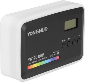 Yongnuo YONGNUO YN120 lampa LED RGB, WB (2500 K - 9900 K) 5