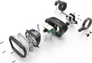 Lupine Lampka przednia do e-bike LUPINE SL X Bosch 2800 Lumenów, Dla silników Bosch, Obejma 31.8mm 14