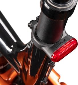 Lupine Lampka tylna do e-bike LUPINE C14 45 Lumenów, Fabryczne wyjście pod Shimano, Zintegrowana z zaciskiem sztycy, Średnica obejmy 34.9mm (NEW) 1