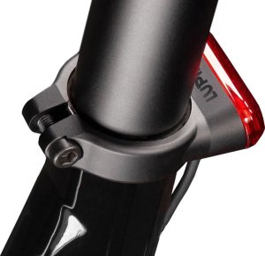 Lupine Lampka tylna do e-bike C14 45 Lumenów, Fabryczne wyjście pod Shimano, Zintegrowana z zaciskiem sztycy, Średnica obejmy 34.9mm 14