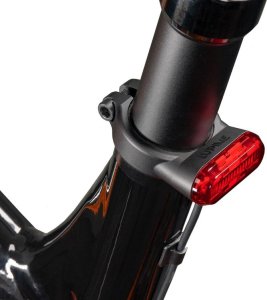 Lupine Lampka tylna do e-bike C14 45 Lumenów, Fabryczne wyjście pod Shimano, Zintegrowana z zaciskiem sztycy, Średnica obejmy 34.9mm 9