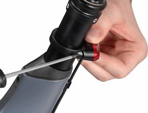 Lupine Lampka tylna do e-bike LUPINE C14 45 Lumenów, Fabryczne wyjście pod Shimano, Montaż na sztycy, Zacisk 31,6mm do 30,9mm 7