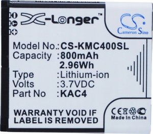 Cameron Sino Akumulator Bateria Typ Mm822bb Kac4 Do Maxcom Mm822 Kazam Life Senioren C4 / Cs-kmc400sl 3