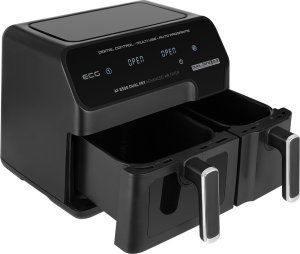 Frytkownica beztłuszczowa ECG ECG AF 8300 Dual Fry Hot air fryer, 5.2 L + 3.1 L, temperature setting 80-200 °C, 60 min timer 1