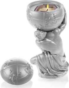 Candellana Świecznik ozdobny dekoracyjny pod świece Atlas 3D 3