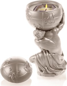 Candellana Świecznik ozdobny dekoracyjny pod świece Atlas 3D 3