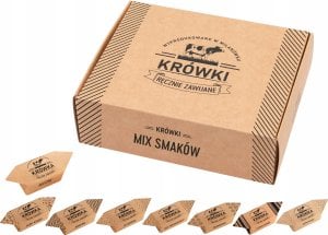 B&B Słodycze z Pomysłem Krówki ciągutki MIX smaków w pudełku 250g 1