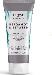 I love I Love Naturals Hand Cream krem do ciała i rąk Bergamot & Seaweed 75 ml 1