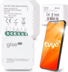 Gise GISE SMART Gate module Moduł do sterowania bramą Tuya WiFi GEN 2 1