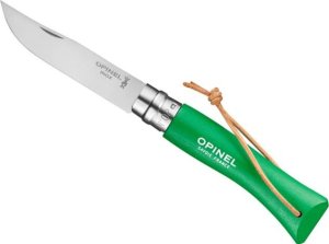 Opinel Opinel France Peilis Opinel Colorama 07 Inox Grab, žalias, su dirželiu 1