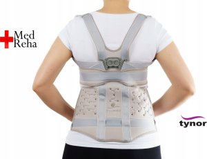 TYNOR ORTEZA STABILIZATOR KRĘGOSŁUPA GORSET TUŁOWIA 9