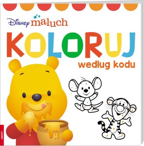 Ameet Książeczka Disney maluch. Koloruj według kodu COLO-9201 1