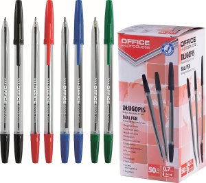 PBS Connect Długopis OFFICE PRODUCTS 1,0mm czarny p50 cena za 1 szt 1