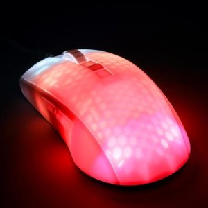 Mysz Deltaco Pusiau permatoma DELTACO GAMING pelė, RGB, itin lengva, balta / GAM-144-W 11