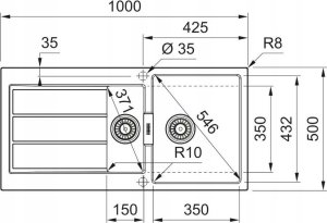 Zlewozmywak Franke Zlew Franke Sirius 2.0 S2D 651-100 143.0671.693 beżowy 2