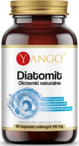 Yango YANGO Diatomit Okrzemki Naturalne 90vegcaps 1