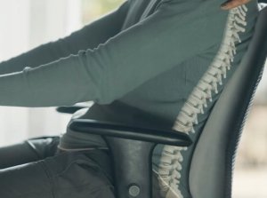 TYNOR Poduszka Ortopedyczna Pod Plecy Na Fotel 2