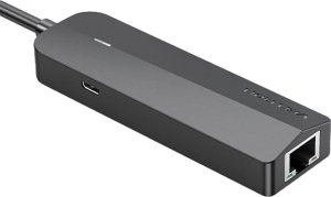 HUB USB Vention Hub USB 2.0 z 3 portami i adapterem Ethernet 100m Vention CHPBB 0,15m czarny 2