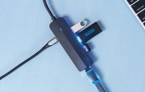 HUB USB Vention Hub USB-C na 3x USB 2.0, RJ45, Micro-B Vention TGOBB 0,15m Czarny 5