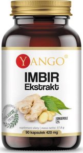 Yango YANGO Imbir Ekstrakt 90vegcaps 1