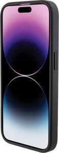 Triton BMW BMHCP15L22RDPK iPhone 15 Pro 6.1" czarny/black hardcase Leather Textured & Stripe 5