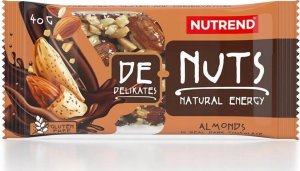 Nutrend NUTREND De Nuts 40g PRZEKĄSKA ENERGETYCZNA Almonds Dark Chocolate 1