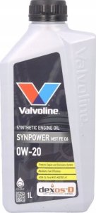 Valvoline Alyva varikliui Synpower MST FE C6 0W20 1L, Valvoline 1