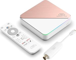 Odtwarzacz multimedialny Homatics Android TV Box Homatics R 4K Plus WiFi 4GB RAM/32GB ROM + dekoder DVB-T2 H.265 1