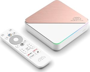 Odtwarzacz multimedialny Homatics Android TV Box Homatics R 4K Plus WiFi 4GB RAM/32GB ROM + dekoder DVB-T2 H.265 3