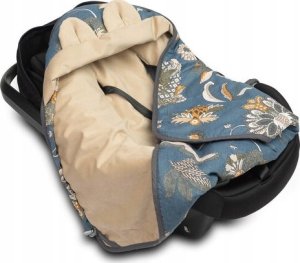 Sensillo OTULACZ DO FOTELIKA VELVET MAROKO BEŻOWY 2