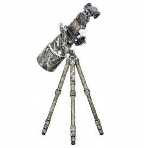 Statyw Leofoto Ranger LS-365C + PG-1 Zestaw głowic gimbala (Full Camo) 2