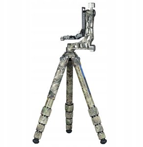Statyw Leofoto Ranger LS-365C + PG-1 Zestaw głowic gimbala (Full Camo) 3