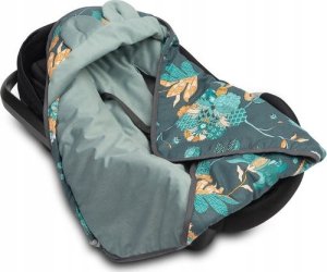 Sensillo OTULACZ DO FOTELIKA VELVET PARADISE SZMARAGDOWY 2