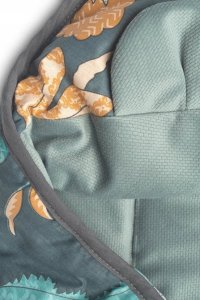 Sensillo OTULACZ DO FOTELIKA VELVET PARADISE SZMARAGDOWY 5