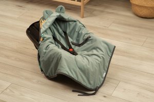 Sensillo OTULACZ DO FOTELIKA VELVET PARADISE SZMARAGDOWY 7