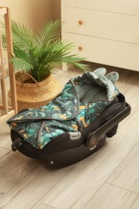 Sensillo OTULACZ DO FOTELIKA VELVET PARADISE SZMARAGDOWY 8