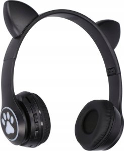 Słuchawki ExtraLink EXTRALINK KIDS CAT EARS WIRELESS HEADPHONES BLACK 2