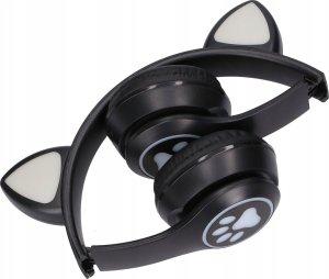 Słuchawki ExtraLink EXTRALINK KIDS CAT EARS WIRELESS HEADPHONES BLACK 3