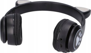 Słuchawki ExtraLink EXTRALINK KIDS CAT EARS WIRELESS HEADPHONES BLACK 4