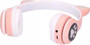 Słuchawki ExtraLink EXTRALINK KIDS CAT EARS WIRELESS HEADPHONES PINK 3