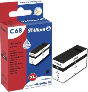 Pelikan Pelikan C68 Black nabój z tuszem 1 szt. Zamiennik Wysoka (XL) wydajność Czarny 1