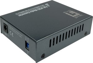 Konwerter światłowodowy LevelOne LevelOne GVT-2013 konwerter sieciowy 1000 Mbit/s 850 nm Multifunkcyjny Szary 4