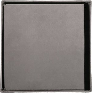 kontrast Pufa kwadratowa tapicerowana ze schowkiem 30x30x30 cm toupe 4